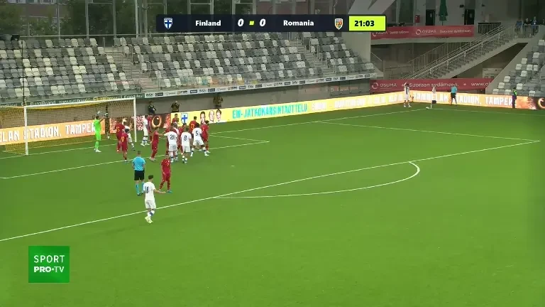 Finlanda U21 - România U21 (Gol Miettinen, minutul 22)