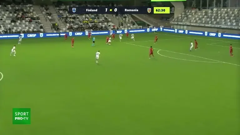 Finlanda U21 - România U21 (Ocazie Markhiev, minutul 63)