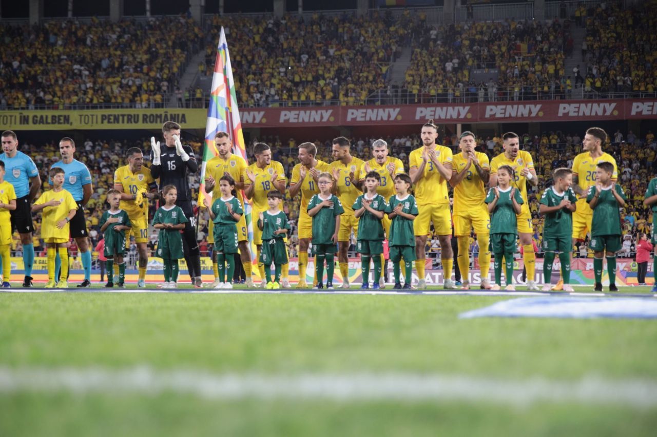 Laude pentru actuala echipă națională: