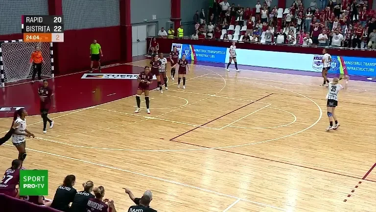 Rapid - Gloria Bistrița 22-24 &icirc;n Liga Florilor (11.09.2024)