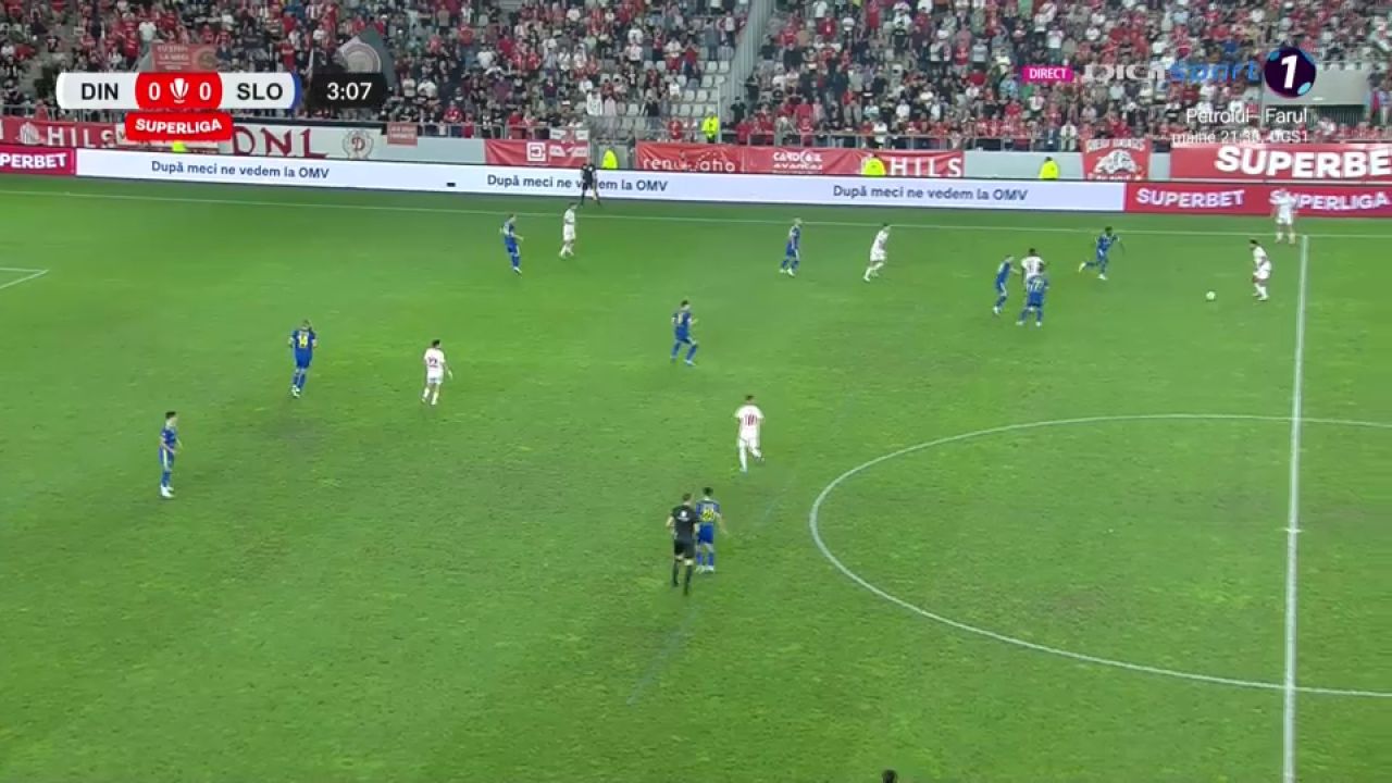 Dinamo - Unirea Slobozia 1-0 | Cîrjan aduce cele trei puncte pentru