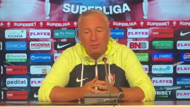 Conferință de presă Dan Petrescu înainte de CFR Cluj - FCSB (14.09.2024)