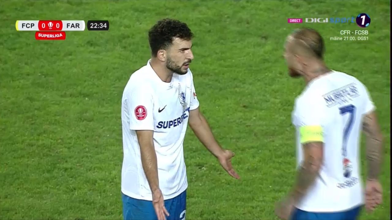 Conflict pe teren între Alibec și coechipierul Grigoryan! Hagi și arbitrul au intervenit_6