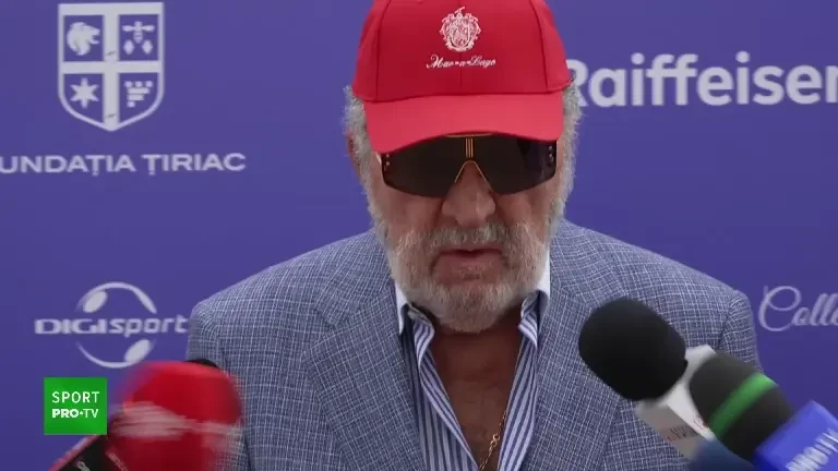 Mesajul transmis de Ion Țiriac campionului olimpic, David Popovici