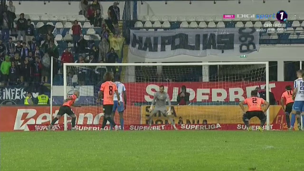 S-a dus peste Prut! Alex Mitriță a irosit un penalty în Poli Iași - Universitatea Craiova_1