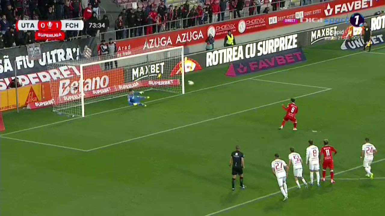 UTA Arad - Hermannstadt 1-1. Mircea Rednic rămâne cu o singură victorie în nouă etape_3