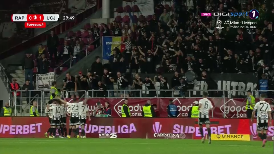 Rapid București - 'U' Cluj 0-2 | Debut cu stângul pentru Marius Șumudică, în Giulești _4