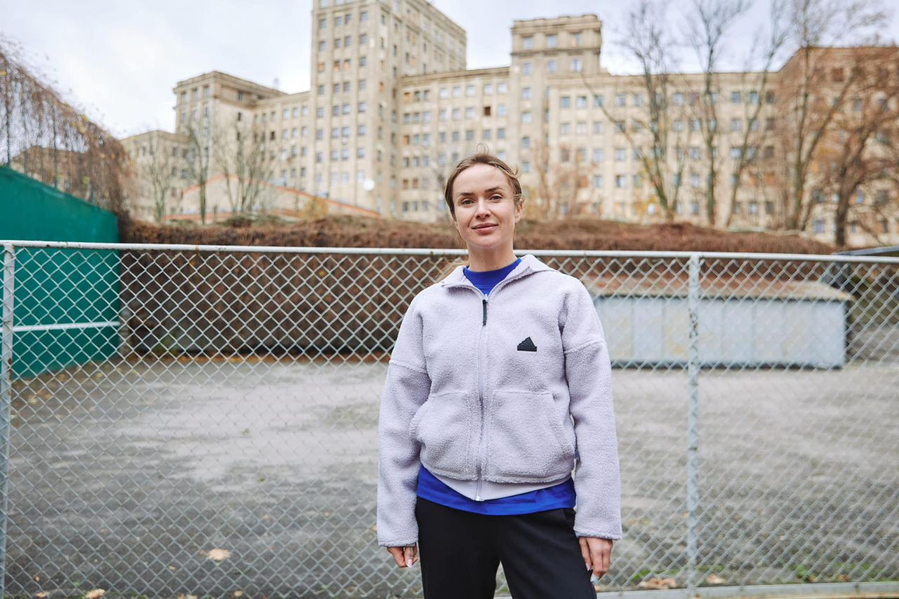 De la rachetă la un lansator de rachete: imaginile incredibile cu Elina Svitolina &icirc;n Ucraina