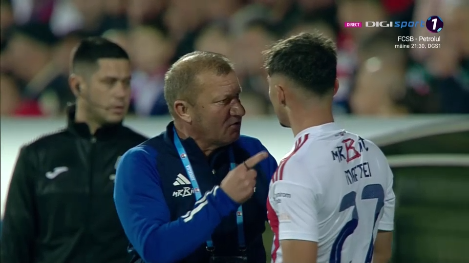 Scene rare la Oțelul - Dinamo: Dorinel Munteanu și-a tras jucătorul de guler și l-a certat_19