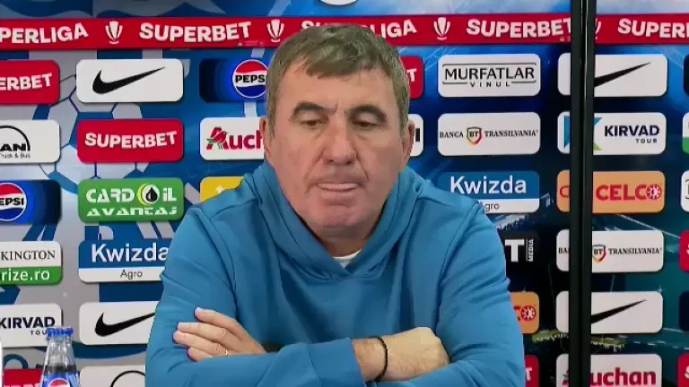 Gică Hagi: &rdquo;La noi tot timpul e o atmosferă bună, nu știu de ce mă &icirc;ntrebați asta!&rdquo;