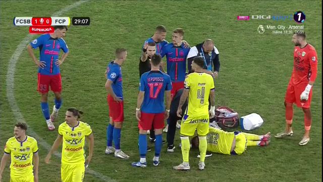 Lăudat de Gigi Becali, Mihai Popescu a văzut direct cartonașul roșu în FCSB - Petrolul!_11