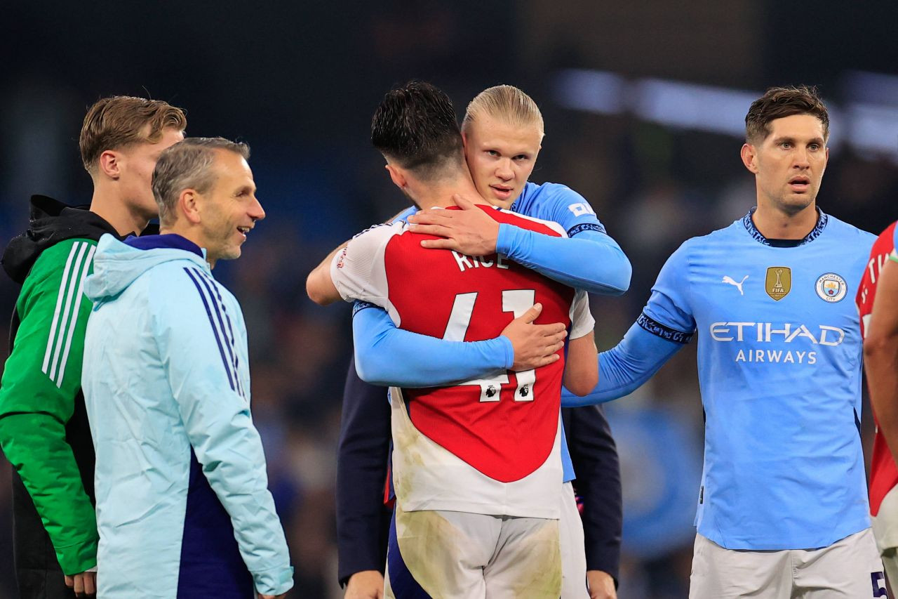 Manchester City - Arsenal 2-2. Haaland a egalat recordul lui Cristiano Ronaldo