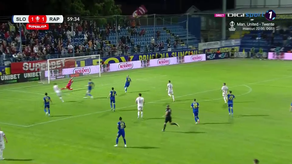 Unirea Slobozia - Rapid 1-2 | Giuleștenii obțin a doua victorie din campionat și urcă pe locul opt_10