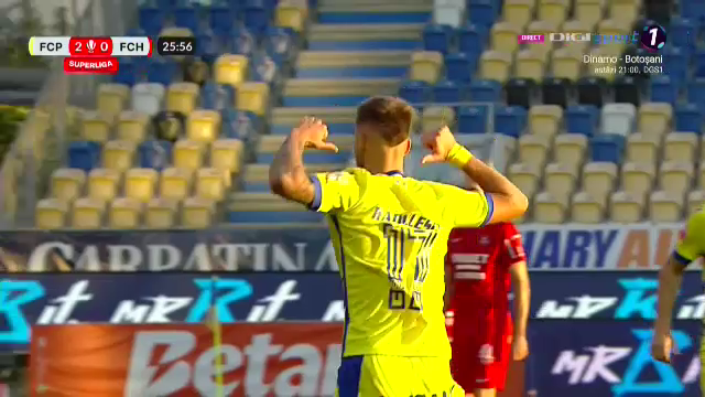 Petrolul Ploiești - FC Hermannstadt 4-1! Lupii galbeni urcă pe locul doi &icirc;n clasament