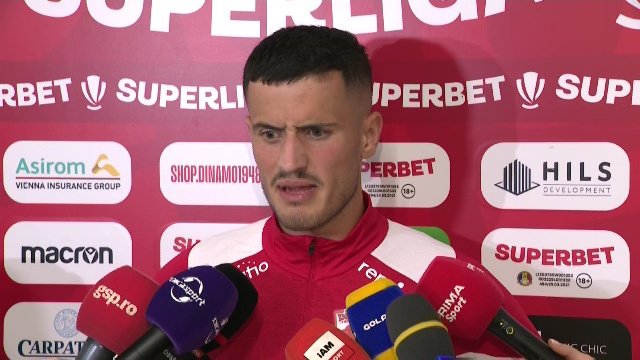 Cea mai dură reacție după Dinamo - Botoșani 2-2: Inacceptabil! Sunt dezamăgit și de mine. Golul meu? A fost noroc