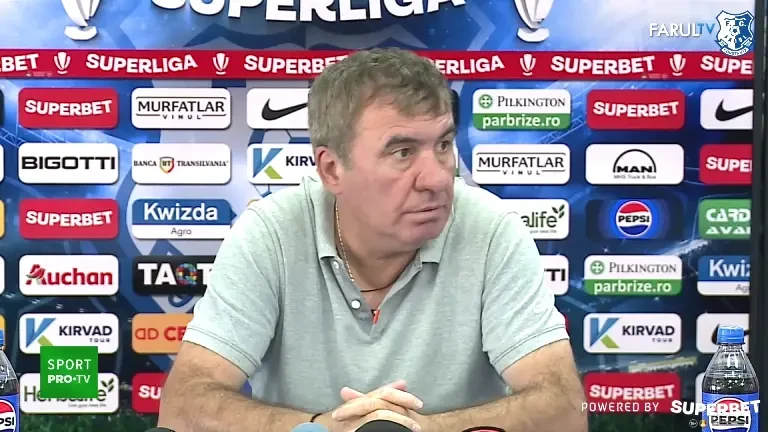 Gheorghe Hagi, declarații &icirc;nainte de Gloria Buzău - Farul Constanța (28 septembrie 2024)