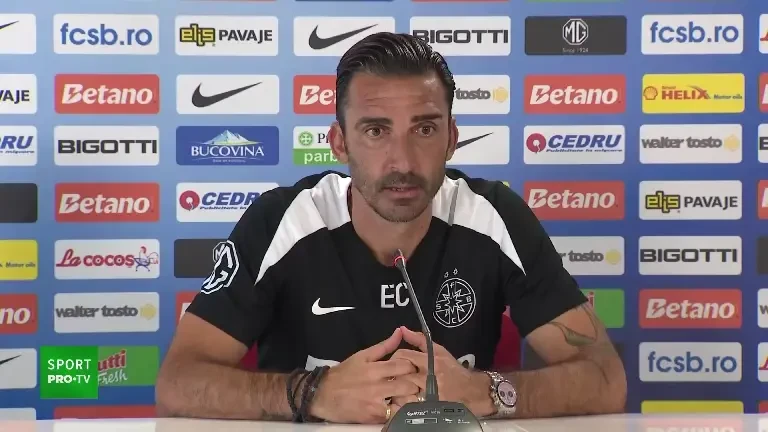 Conferință susținută de Elias Charalambous &icirc;naintea meciului cu Sepsi OSK (28.09.2024)