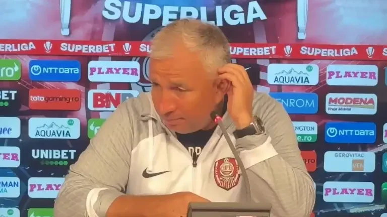 Dan Petrescu, conferință de presă după CFR Cluj - UTA Arad 1-3 (28.09.2024)
