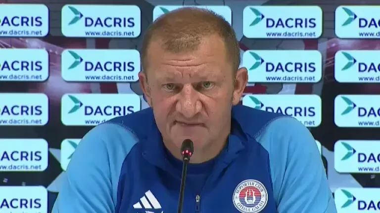 Conferință de presă Dorinel Munteanu după Rapid - Oțelul 0-0 (28.09.2024)