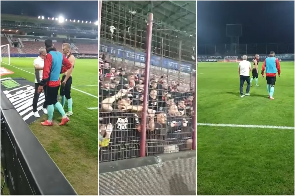 Conflictul dintre Rednic și fanii arădeni continuă! Ce s-a &icirc;nt&acirc;mplat după victoria cu CFR Cluj: &rdquo;La Dinamo vă permiteați astfel de obrăznicii?&rdquo;