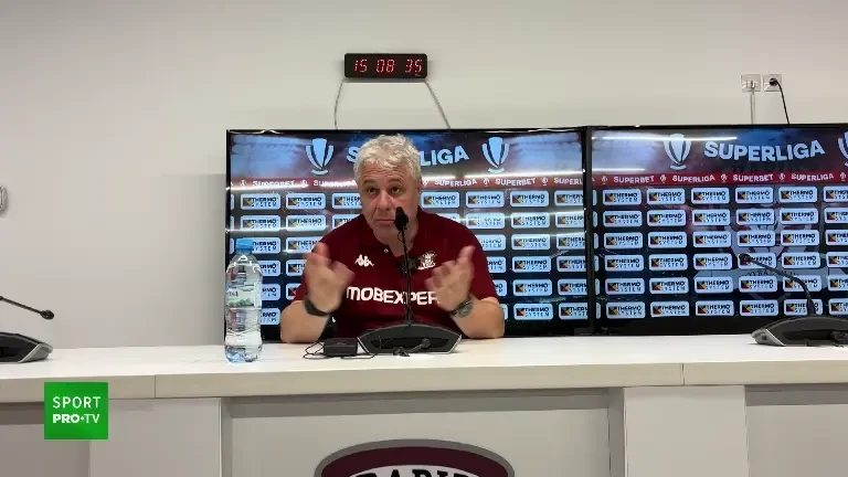 Conferință de presă Marius Șumudică (4 octombrie 2024)