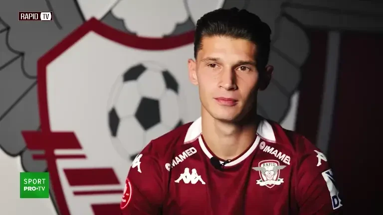Interviu cu Alex Dobre de la Rapid (08.10.2024)