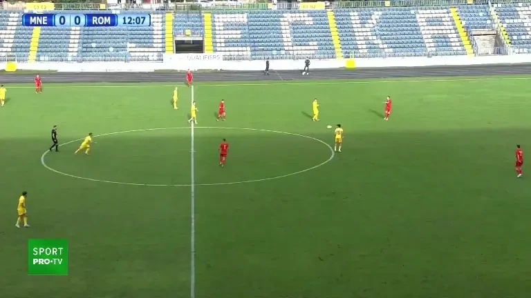 Muntenegru U21 - România U21 2-6. Rezumatul meciului (11.10.2024)