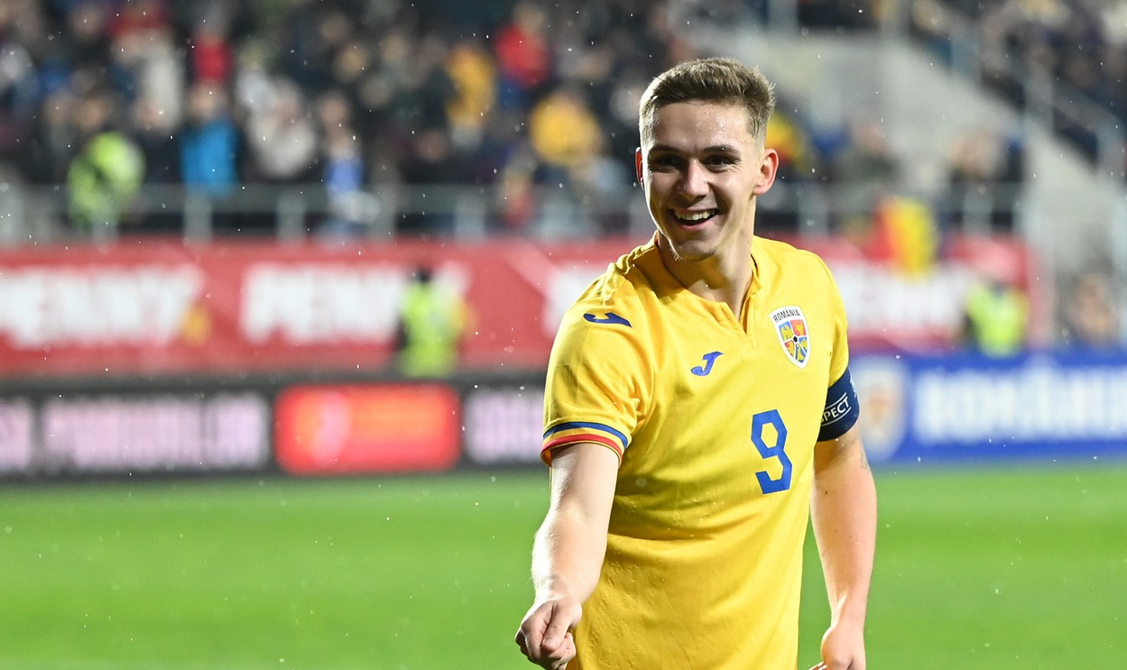Cum l-au numit italienii pe Louis Munteanu după ce a marcat un hattrick pentru Rom&acirc;nia U21