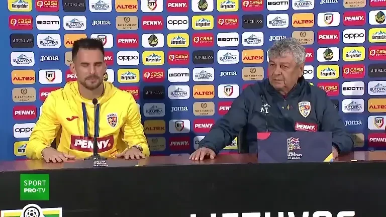 Mircea Lucescu și Marius Marin, declarații &icirc;nainte de Lituania - Rom&acirc;nia (14.10.2024)