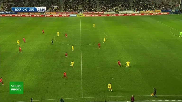 România U21 - Elveția U21: gol Ianis Stoica (minutul 15)