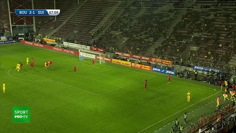 România U21 - Elveția U21: gol Akdag (minutul 68)