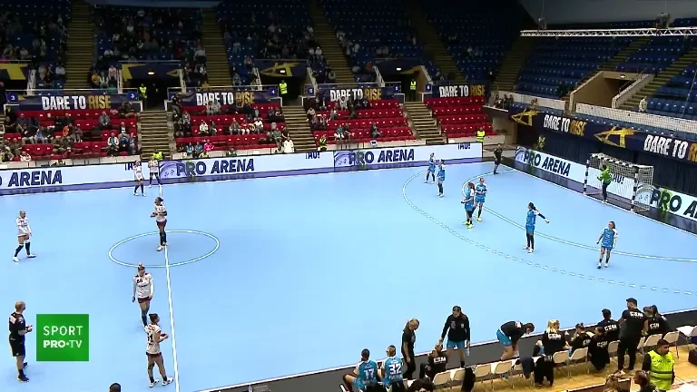 CSM București - Rapid | Începutul reprizei a doua (16.10.2024) Meci transmis de Pro Arena și VOYO