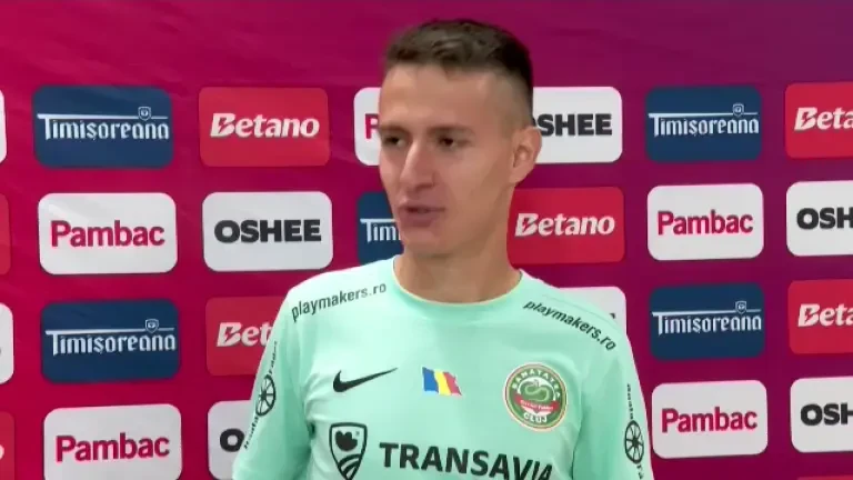 Denis Paul, după Sănătatea Cluj - Farul Constanța 1-1: Dacă pot să-i calc pe urme lui Denis Alibec? Absolut!