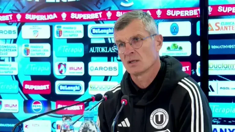 Ioan Ovidiu Sabău: U Cluj campioană? Ar fi o satisfacție extraordinară