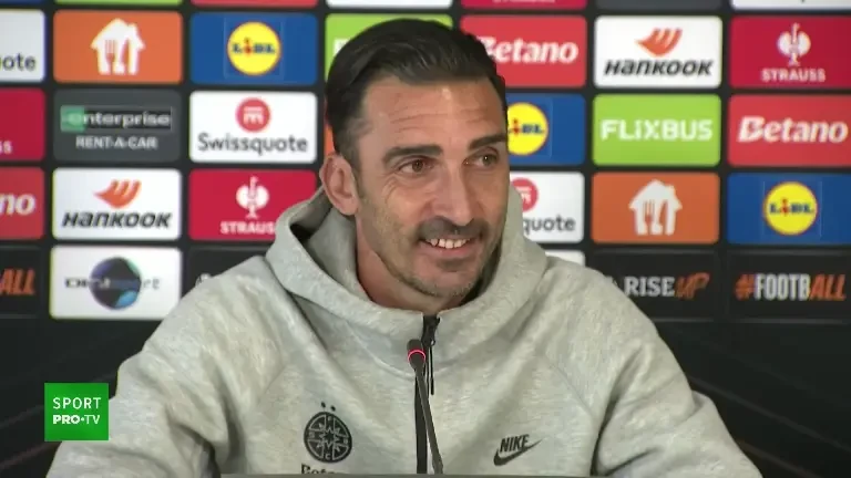 Elias Charalambous, declarații &icirc;nainte de FCSB - Midtjylland (6 noiembrie 2024)