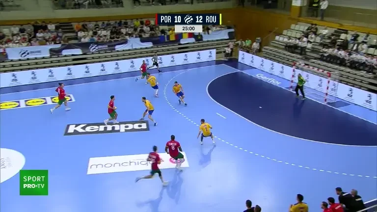 Portugalia - Rom&acirc;nia 12-16 la pauză &icirc;n preliminariile EURO 2026