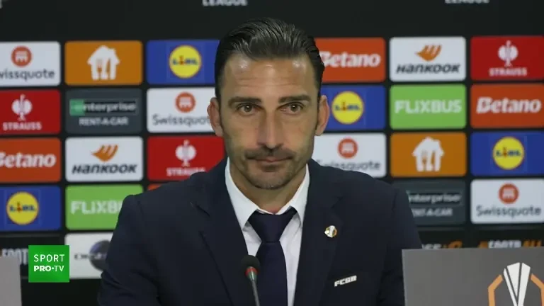 Conferință Elias Charalambous, după FCSB - Midtjylland 2-0