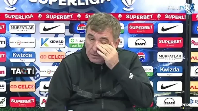 Gică Hagi, conferință de presă &icirc;nainte de Unirea Slobozia - Farul (09.11.2024)