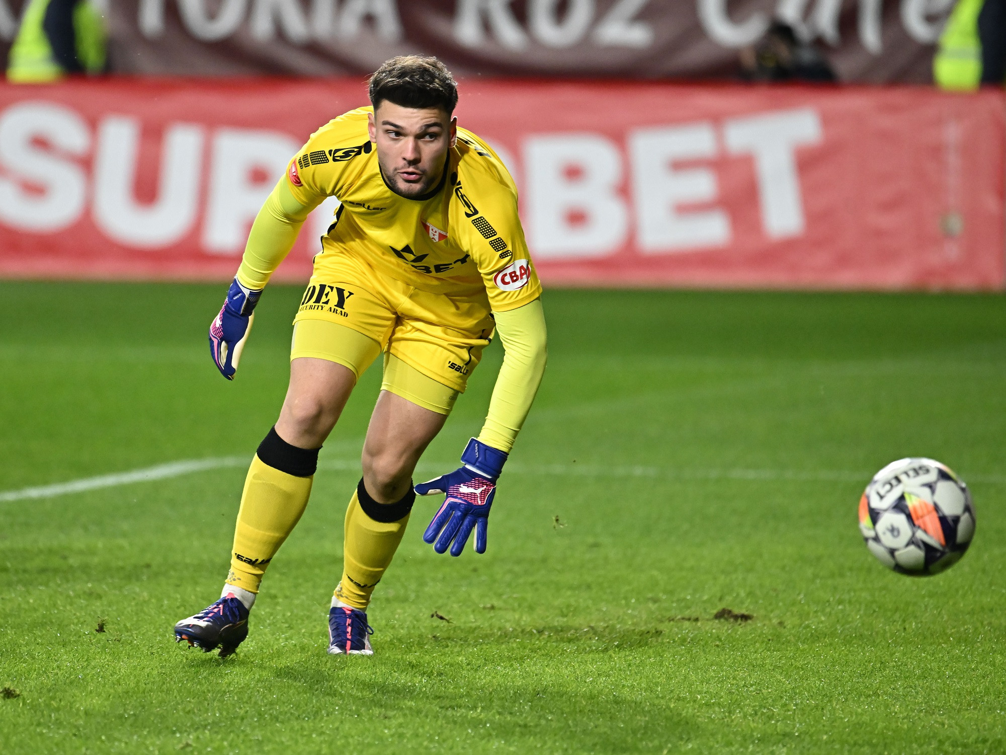 Portarul Aradului, savuros la finalul meciului cu Rapid: Am 70 de intervenții! Ce le-a cerut colegilor