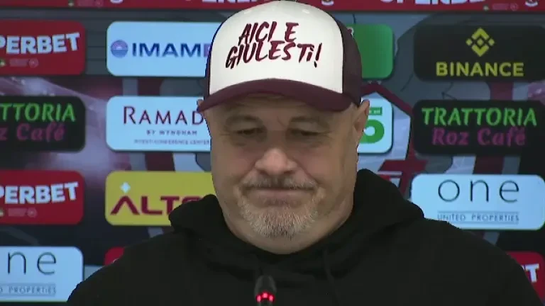 Marius Șumudică, la conferința de presă după Rapid - UTA 2-0
