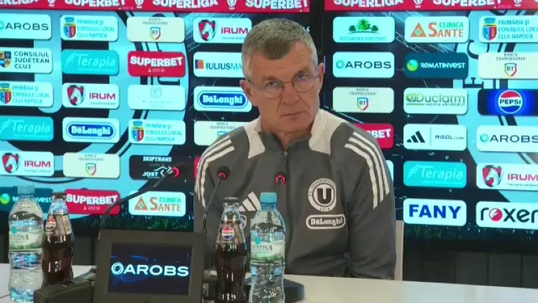 Ioan Ovidiu Sabău, conferință de presă după U Cluj - FCSB 1-2 (10.11.2024)