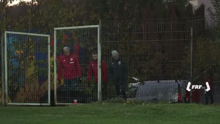 Antrenamentul României înainte de meciul cu Cipru (18.11.2024)