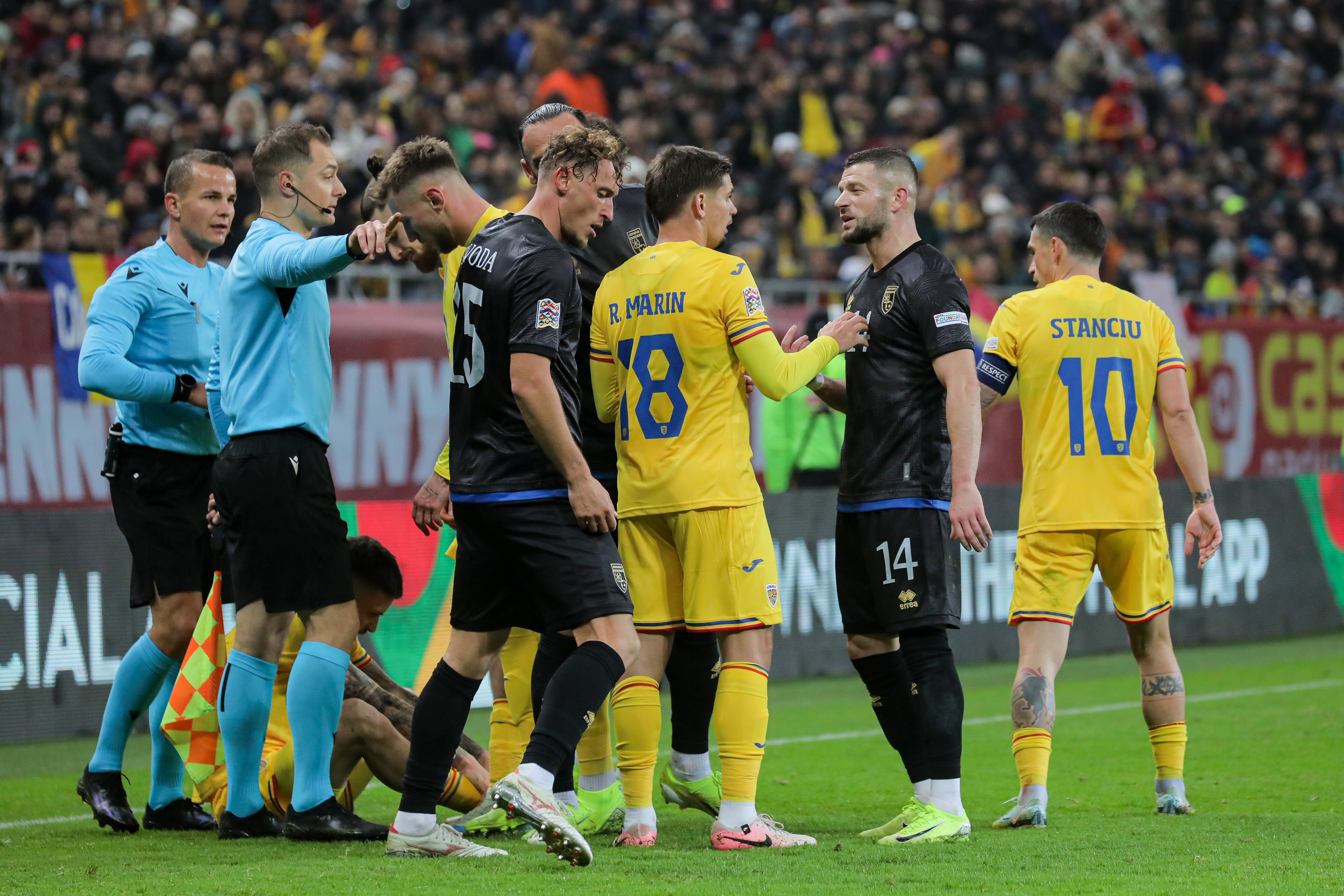 Un delegat UEFA, fără dubii despre sancțiunile pentru Rom&acirc;nia - Kosovo: M-am uitat foarte atent. Decizia poate fi una singură