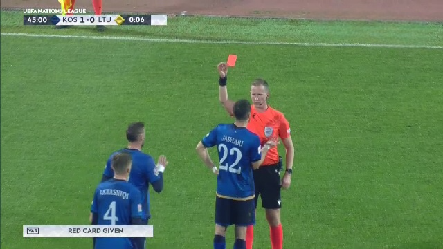Ce a fost asta?! Eroul kosovarilor a comis-o &icirc;n meciul cu Lituania din grupa Rom&acirc;niei