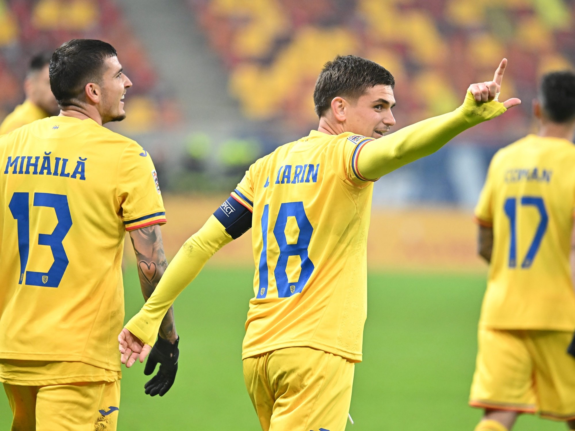 Notele "tricolorilor" după meciul cu Cipru! Răzvan Marin, cel mai bun de pe teren. Cât a primit Bîrligea