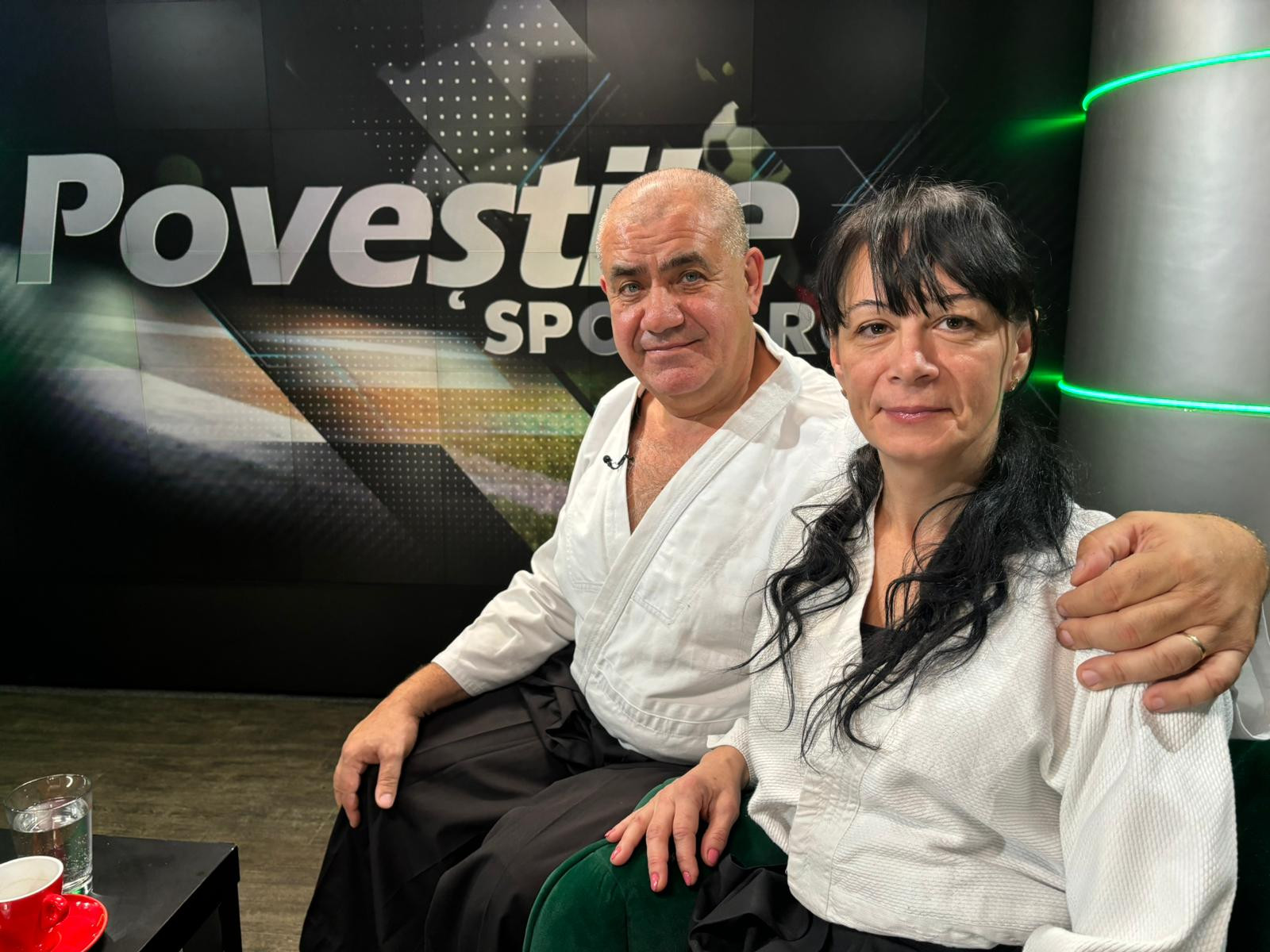 Marius Ioniță și Mihaela Ioniță, invitații lui Andru Nenciu la Poveștile Sport.ro