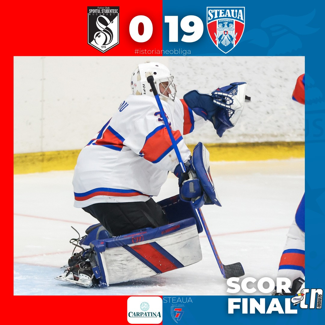 Steaua 19 0 la hochei