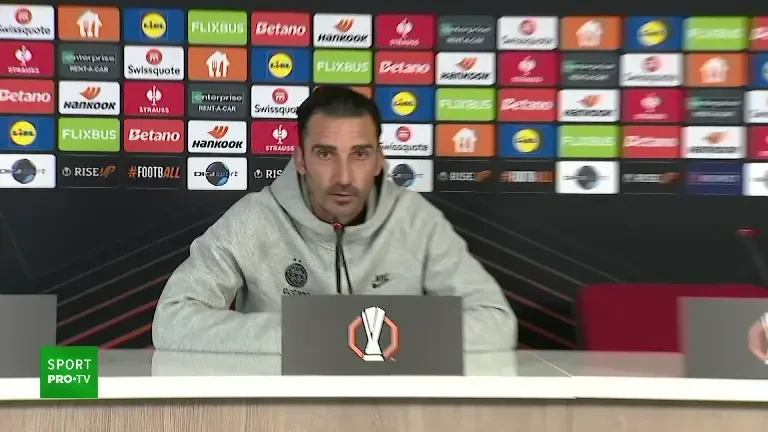 Declarații Elias Charalambous înainte de FCSB - Olympiacos (27/11/2024)