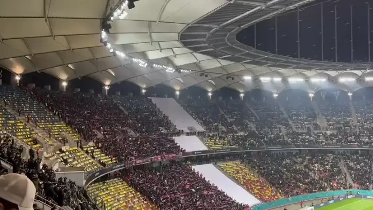 Atmosferă de nedescris pe Arena Națională la FCSB - Olympiakos