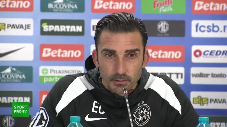 Conferință Elias Charalambous înainte de Oțelul Galați - FCSB (01/12/2024)